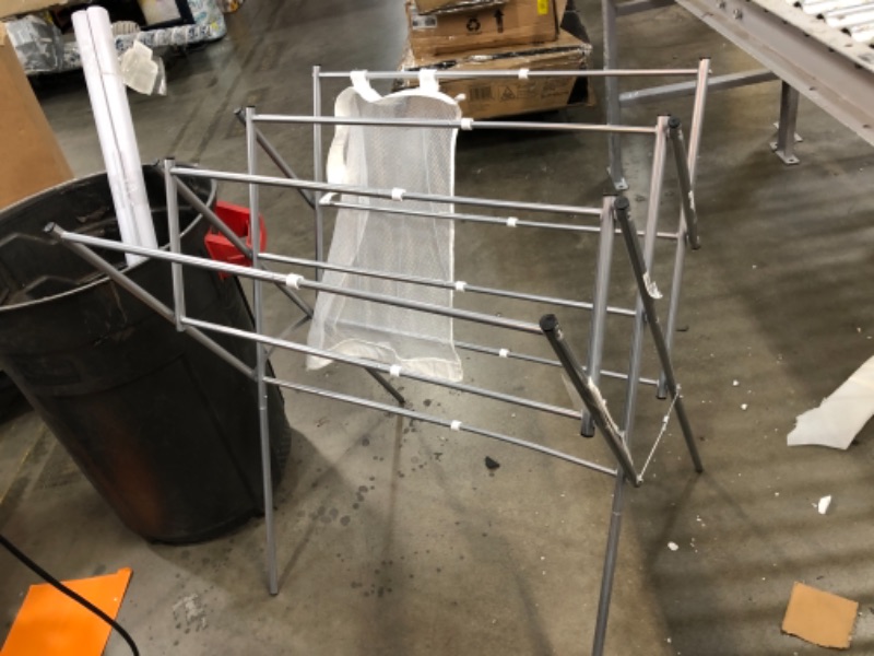 Photo 2 of  Oversized Drying Rack, Silver
