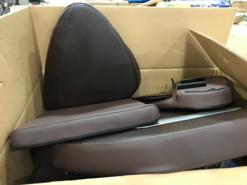 Photo 2 of **INCOMPLETE*** PARTS ONLY**
AmaMedic R7 Massage Chair 8 Fixed Massage Rollers Space Saving Recline 16 Airbag Massage Zero Gravity 6 Automatic Programs (Brown)
