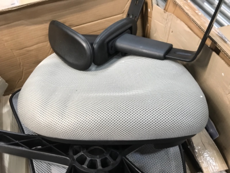 Photo 5 of **MISSING WHEELS AND MISSING HARDWARE*
Modway EEI-757-GRY Articulate Ergonomic Mesh Office Chair in Gray
