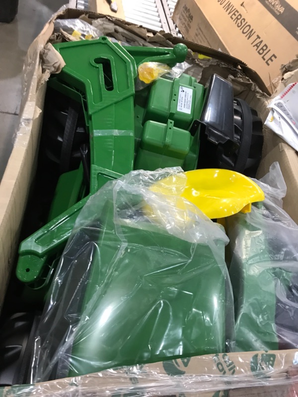 Photo 3 of **INCOMPLETE, MISSING COMPONENTS**
Peg Perego John Deere Ground Force Tractor with Trailer
