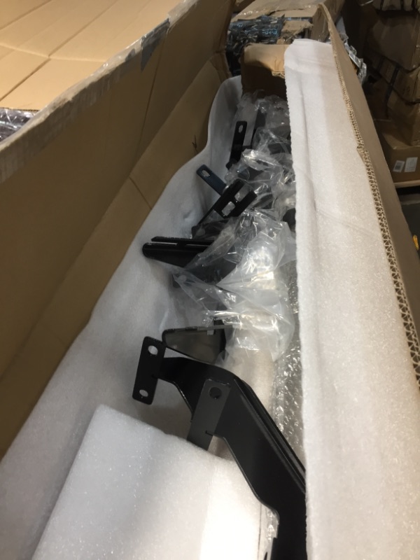 Photo 2 of YITAMOTOR 6 inches Running Boards Compatible with 2007-2018 Silverado/GMC Sierra 1500 & 2500HD 3500HD Crew Cab, 2019 Silverado/Sierra 2500HD 3500HD Side Step Nerf Bar 
