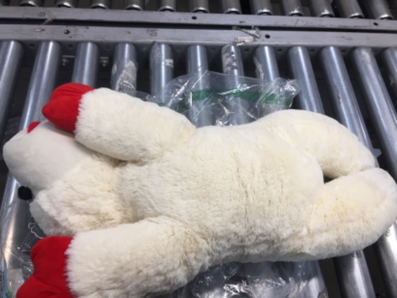 Photo 2 of Baby Goat Stuffed animal - Unknown Brand 
- Ear ripped off (See Photos) 