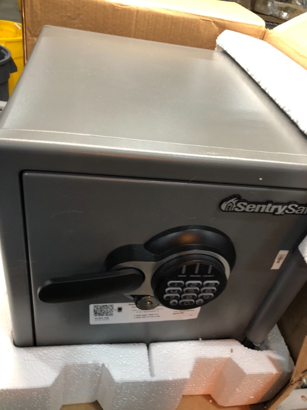 Photo 3 of Sentry Fire-Safe Electronic Lock Business Safes, Grey