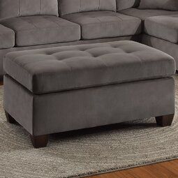 Photo 1 of (Similar to photo) 45'' Wide Tufted Rectangle Standard Ottoman