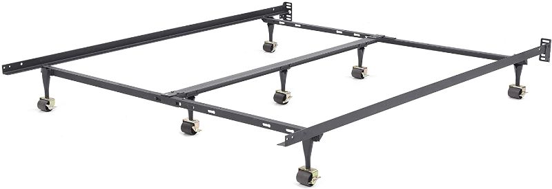 Photo 1 of Classic Brands Hercules Universal Heavy-Duty Metal Bed Frame | Adjustable Width Fits Twin, Twin XL, Full, Queen, King, California King
