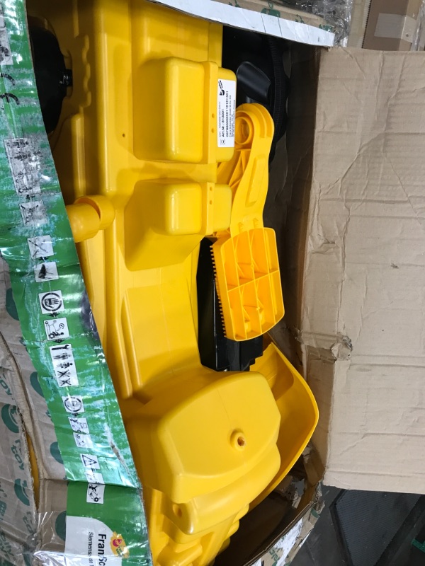 Photo 2 of ***PARTS ONLY*** rolly toys CAT Construction Pedal Tractor: Backhoe Loader (Front Loader and Excavator/Digger), Youth Ages 3+ , Yellow
