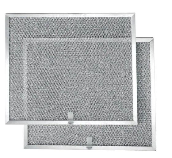 Photo 1 of Allure 1 Series 30 in. Range Hood Externally Vented Aluminum Replacement Filter (2 each)
