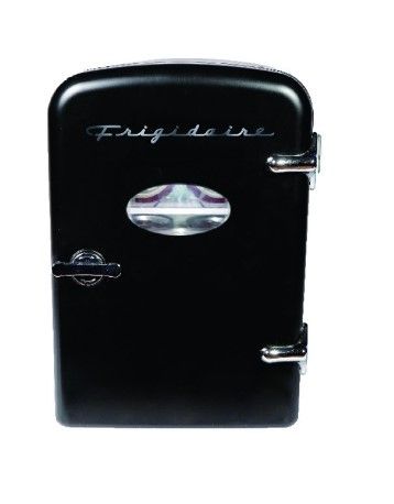 Photo 1 of 
Frigidaire Portable Retro 6 Can Mini Personal Beverage Refrigerator, EFMIS129, Black
