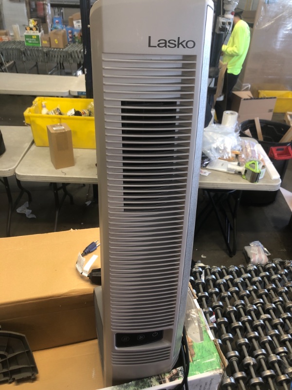 Photo 2 of 42 in. 4-Speed Outdoor Living Tower Fan