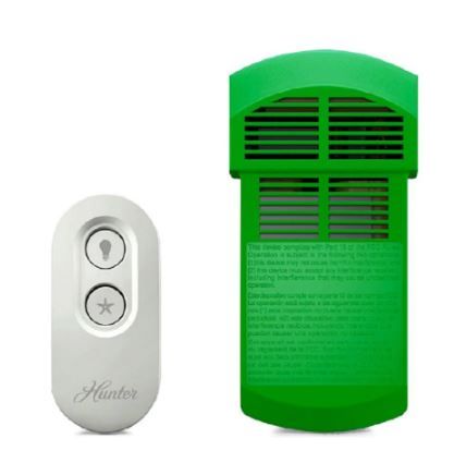 Photo 1 of *MISSING manual* 
Hunter Universal On/Off Damp Rated Ceiling Fan Remote Control White