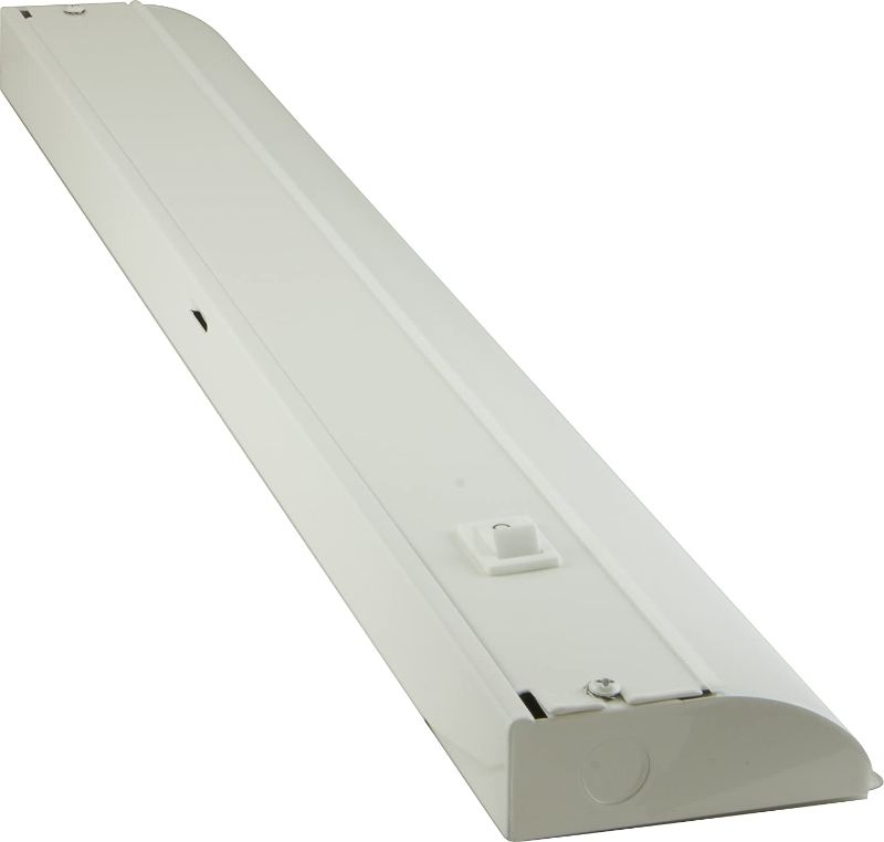 Photo 1 of GE 36 Inch Premium Front Phase LED Under Cabinet Light Fixture, Direct Wire, In-Wall Dimmer Compatible, 3000K Bright White, Steel Housing, 1366 Lumens, 29434
