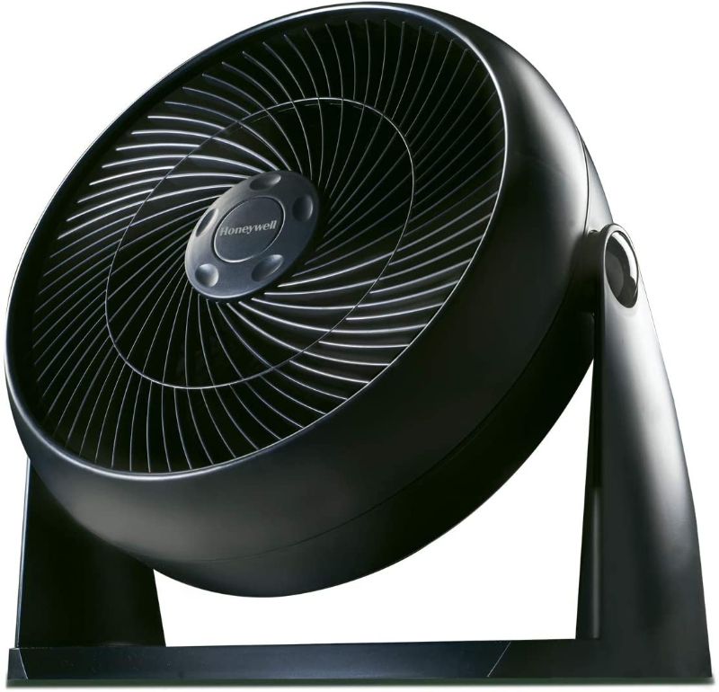 Photo 1 of Honeywell HT-908 Turbo Force Air Circulator Fan, 10 inch, Black