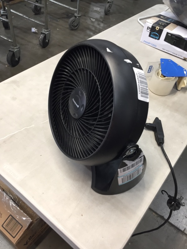 Photo 2 of Honeywell HT-908 Turbo Force Air Circulator Fan, 10 inch, Black