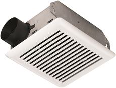 Photo 1 of 2 Broan-NuTone 50 CFM Ceiling/Wall Mount Bathroom Exhaust Fan, White
