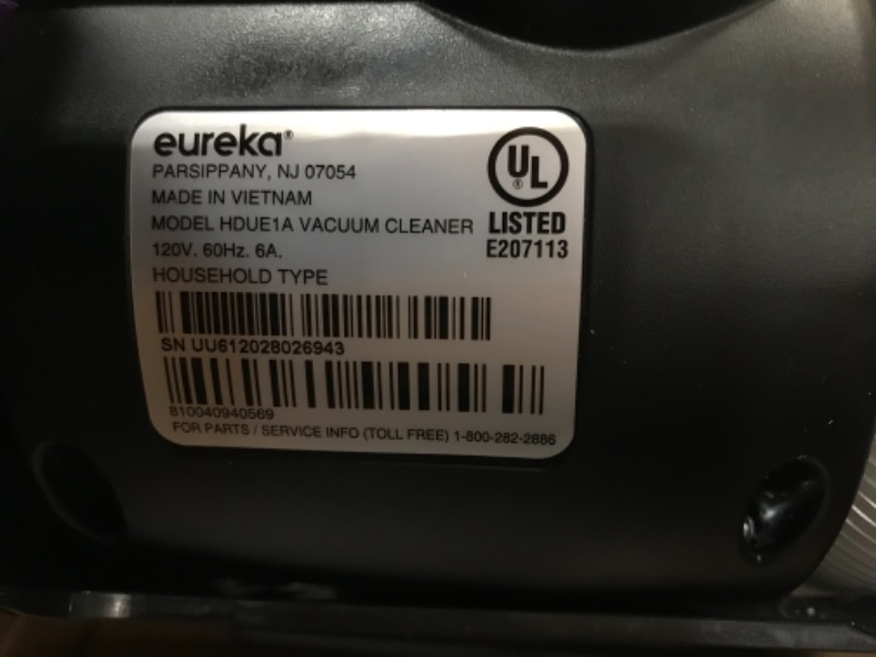 Photo 1 of Eureka AirSpeed Compact Upright Bagless Vacuum Cleaner
