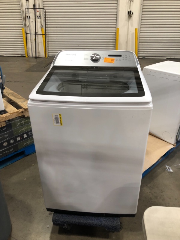 Photo 7 of parts only**not functional (will not start any cycles), and missing a leg.
Samsung 5.4 cu. ft. White Top Load Washing Machine with Active WaterJet, ENERGY STAR