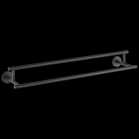 Photo 1 of Delta Trinsic 24" Double Towel Bar, Matte Black
