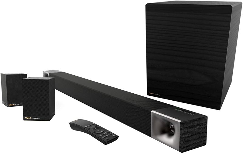 Photo 1 of Klipsch Cinema 600 5.1 Sound Bar Surround Sound System with Discrete Surround 3 Speakers

//tested, powers on! MISSING HDMI CORD
