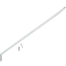 Photo 1 of 20 in. White Shelving Support Bracket
3 PACK
