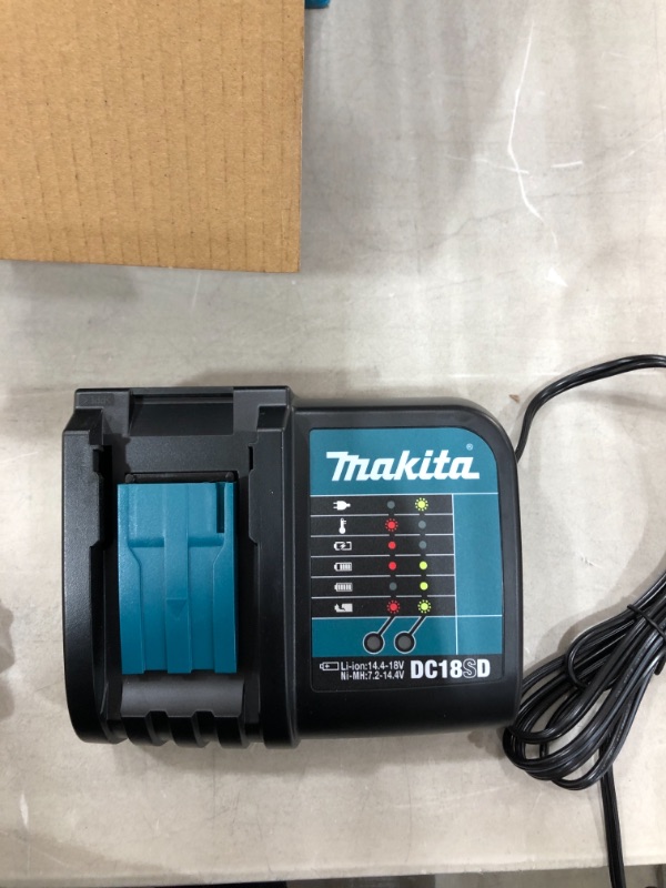 Photo 2 of MAKITA 18-Volt LXT Lithium-Ion Sub-Compact Brushless Cordless 2-piece Combo Kit (Driver-Drill/ Impact Driver) 2.0Ah
