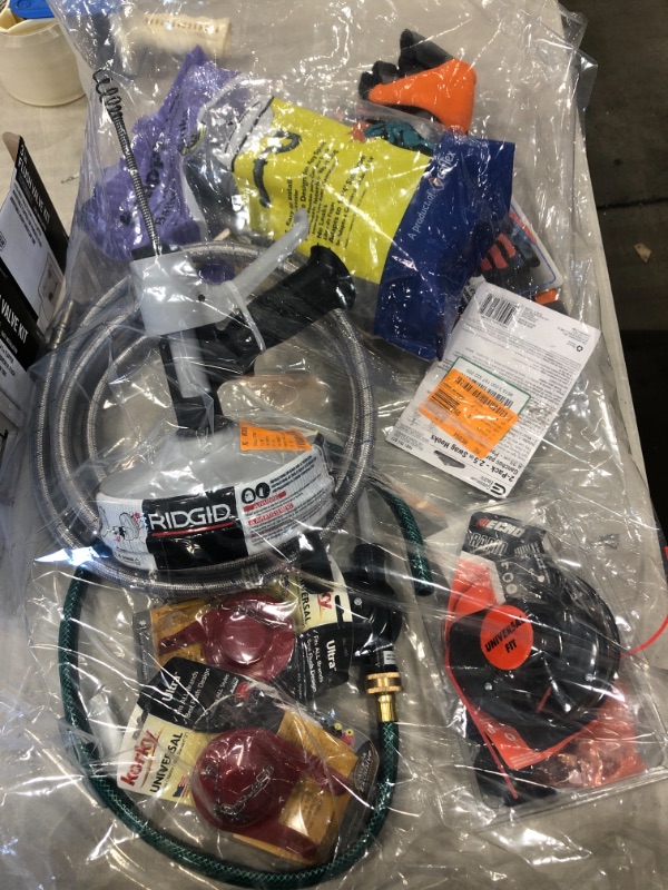 Photo 1 of HOME DEPOT HOME IMPROVEMENT BUNDLE
**NO BRAND/MODEL/SIZE INFO**
**STOCK IMAGE NOT FOUND OR MATCH
BUNDLE OF ASSORTED GOODS
**HOME IMPROVEMENT BUNDLE**
**SOLD AS-IS**
**NO REFUNDS**NO RETURNS**
**ITEM PARTS ONLY**
