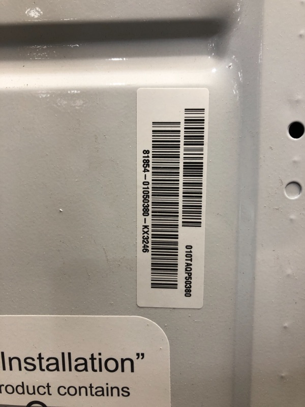 Photo 5 of GE 1.7 Cu. Ft. Over the Range Microwave with Sensor Cooking in Stainless Steel, Silver

//MINOR COSMETIC DAMAGE, TESTED AND FUNCTIONAL 
