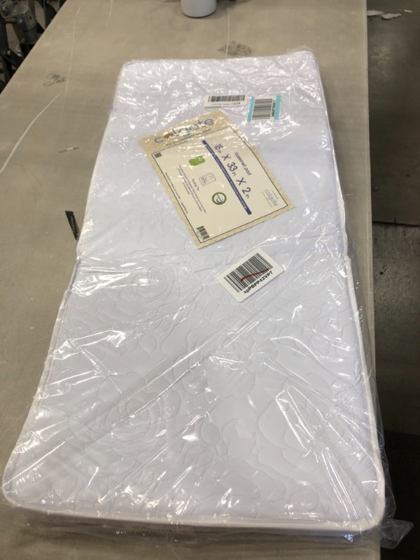 Photo 1 of Colgate Bassinet Mattress - White
