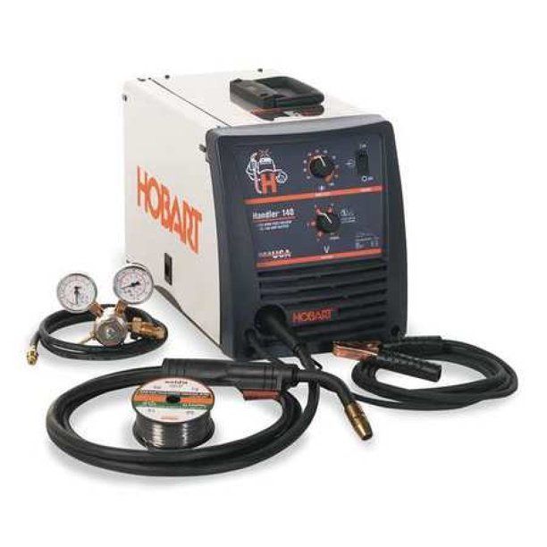 Photo 1 of HOBART 500559 MIG Welder, Handler 140, 1, 120V AC, 25 to 140A DC, 20 %

//TESTED AND FUNCTIONAL, MINOR COSMETIC DAMAGE, MISSING ROLLED UP WIRE