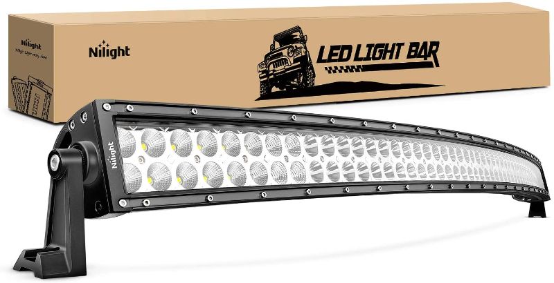 Photo 1 of Nilight 70008C-A 54Inch 49" 312W Curved Work Spot Flood Combo Led Bar Driving Light Fog Lamp Off Road 4X4 Tundra Chevy,2 Years Warranty
