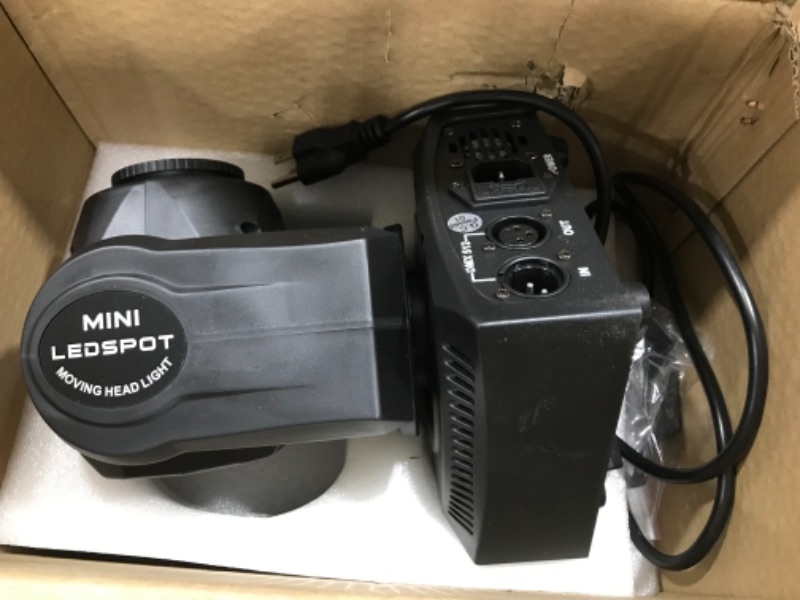 Photo 1 of 30W LED Kaleidoscope mini Moving head light with led ring (30w moving head)
