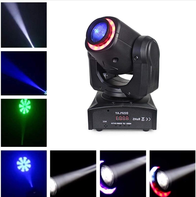 Photo 1 of 30W LED Kaleidoscope mini Moving head light with led ring (30w moving head)
