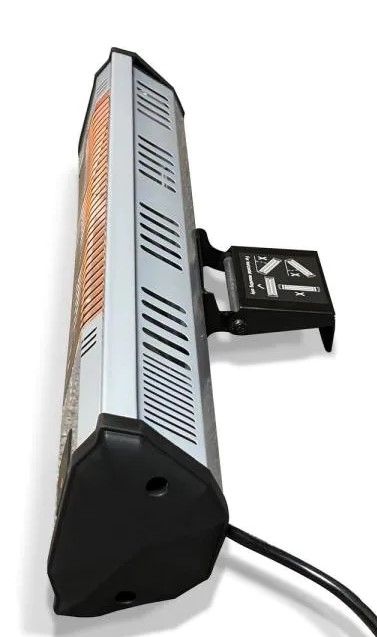 Photo 1 of (MISSING HARDWARE) 
Tradesman 1,500-Watt Electric Outdoor Infrared Quartz Portable Space Heater with Wall/Ceiling Mount and Remote
