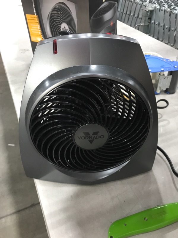 Photo 1 of Vornado VH200 1500-Watt Electric Portable Space Heater, Whole Room Vortex Heat Circulation, Charcoal
