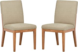 Photo 1 of (LOOSE LEG JOINT)
Amazon Brand – Stone & Beam Sophia Modern Dining Room Kitchen Table Accent Chairs, 36 Inch Height, Set of 2, Hemp