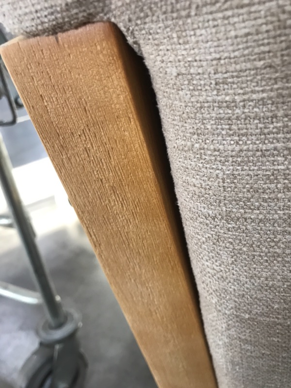 Photo 3 of (LOOSE LEG JOINT)
Amazon Brand – Stone & Beam Sophia Modern Dining Room Kitchen Table Accent Chairs, 36 Inch Height, Set of 2, Hemp