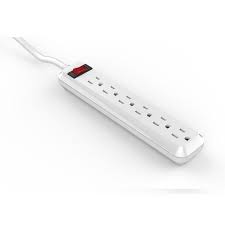 Photo 1 of 6-Outlet Power Strip with 3 ft. Cord
2 PACK