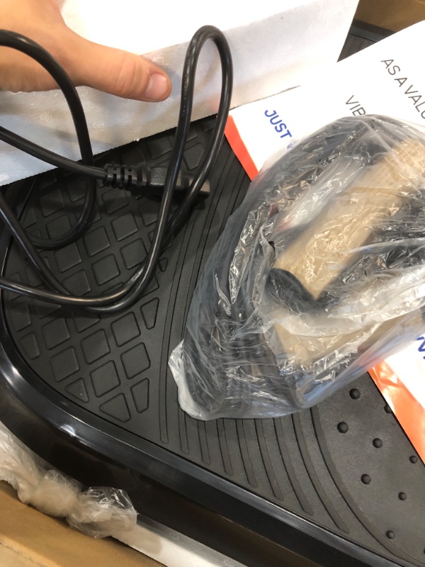 Photo 3 of LifePro Waver Vibration Plate Exercise Machine - Whole Body Workout Vibration Fitness Platform w/Loop Bands - Home Training Equipment for Weight Loss & Toning
