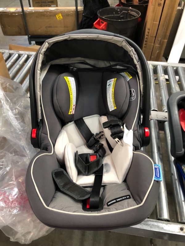 Photo 2 of Graco SnugRide SnugLock 35 Elite Infant Car Seat, Oakley Gray