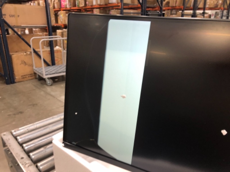 Photo 2 of SAMSUNG CJ89 43" Curved UltraWide 3840 X 1200 Resolution 120Hz Monitor (LC43J890DKNXZA), Black ****CRACKED SCREEN