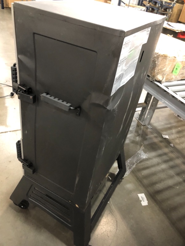 Photo 5 of 40 in. Digital Charcoal Smoker in Gray - untested