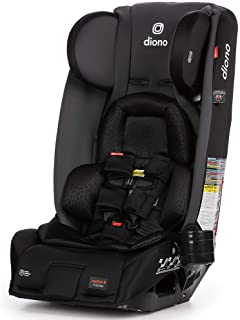 Photo 1 of Diono Radian 3RXT, 4-in-1 Convertible Car Seat, Rear and Forward Facing, Steel Core, 10 Years 1 Car Seat, Ultimate Safety and Protection, Slim Fit 3 Across, Gray Slate
