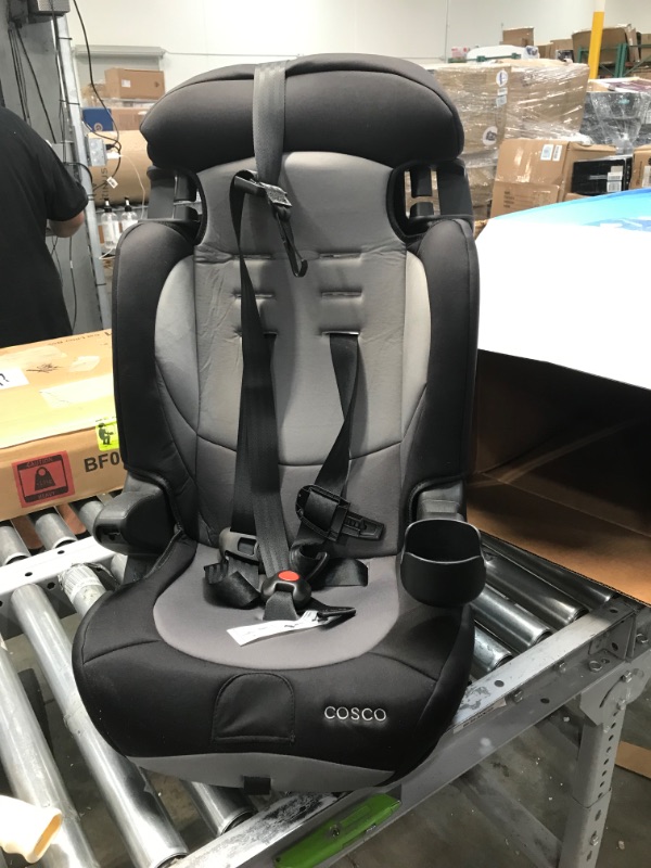 Photo 2 of Cosco Finale DX 2-in-1 Combination Booster Car Seat (Dusk) 18.25x19x29.75 Inch