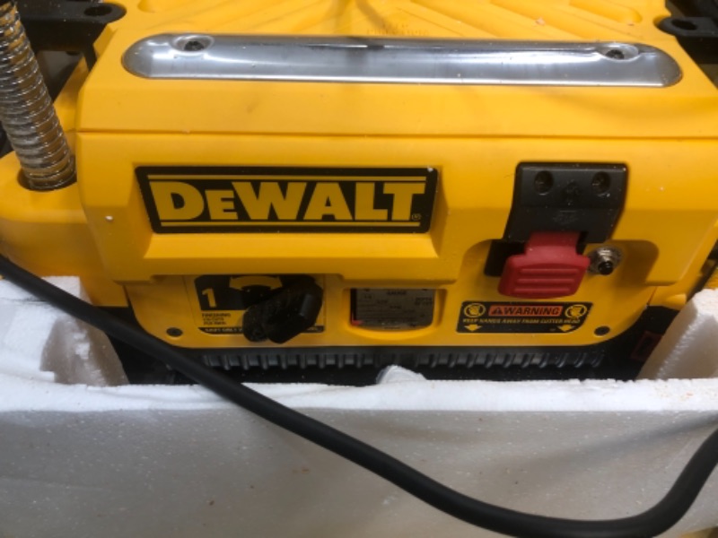 Photo 7 of DEWALT Thickness Planer, Two Speed, 13-Inch (DW735X)