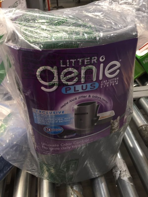 Photo 2 of Litter Genie Plus Cat Litter Disposal System Silver