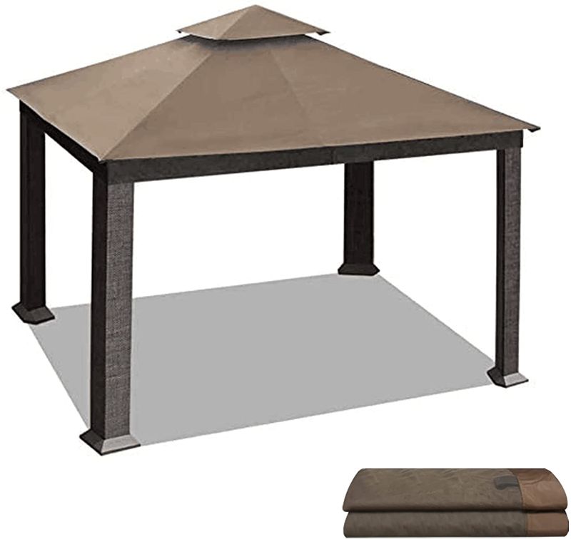 Photo 1 of ***PARTS ONLY*** EliteShade 10x13 feet Sunbrella Titan Patio Outdoor Garden Backyard Gazebo with Ventilation and 10 Years Non-Fading Guarantee(Sunbrella Cocoa)