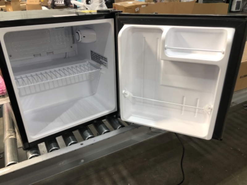 Photo 3 of 1.7 cu. ft. Freezerless Mini Fridge in Stainless Steel
***model: HMAR170STE***
***serial number: YOW2106HMAR170STE0464***