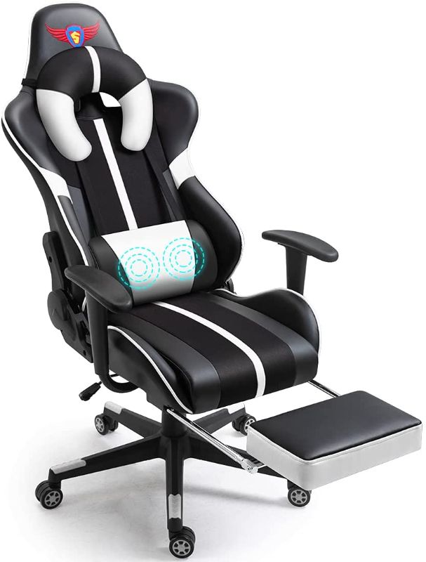 Photo 1 of Gaming Chairs with Footest,Computer Chair for Adults DIFEISI Reclining Office Chairs,Resting Ergonomic Video Game Chair