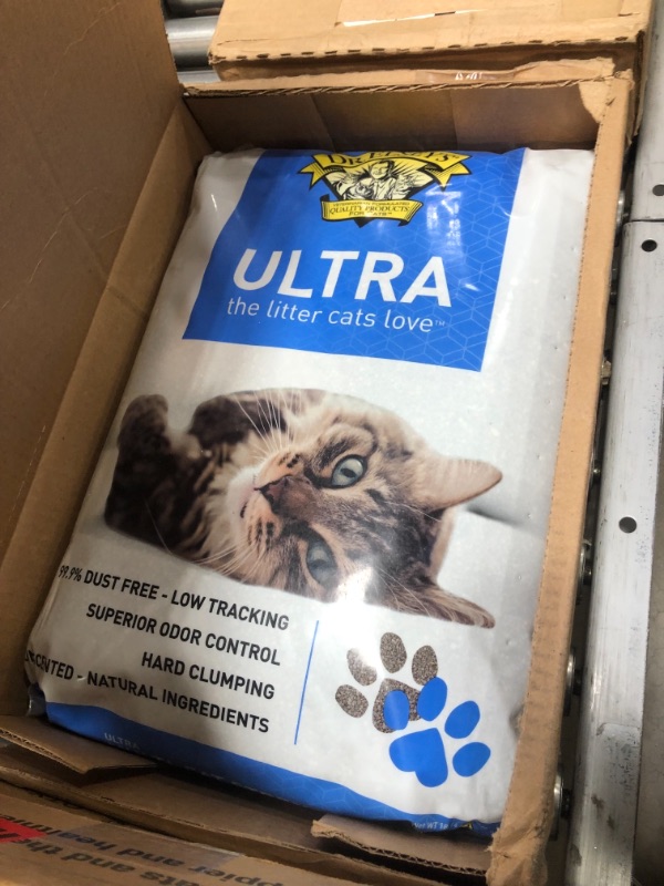 Photo 2 of Dr. Elsey's Precious Cat Ultra Unscented Clumping Clay Cat Litter, 40-lb bag