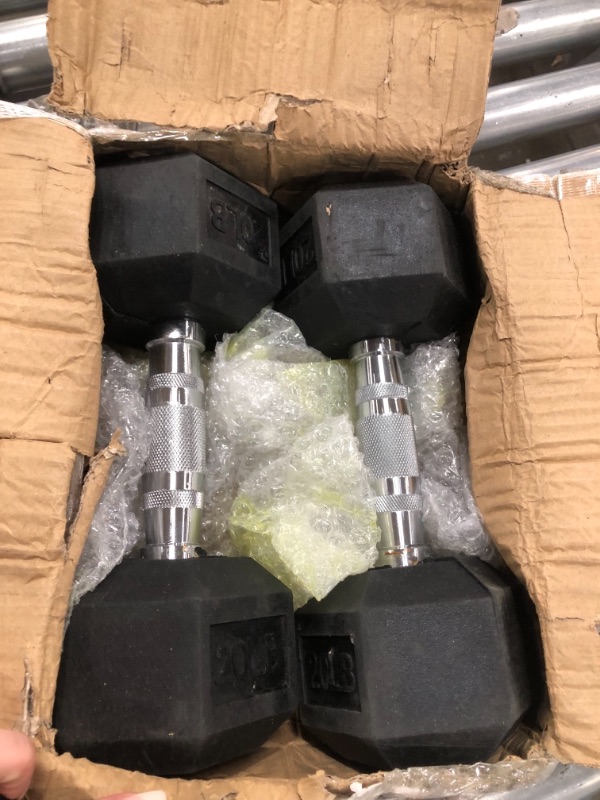 Photo 1 of 20lbs weights, set of 2