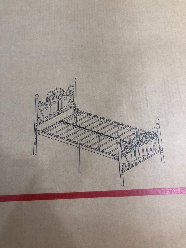 Photo 1 of 60" x 80" queen size bed frame